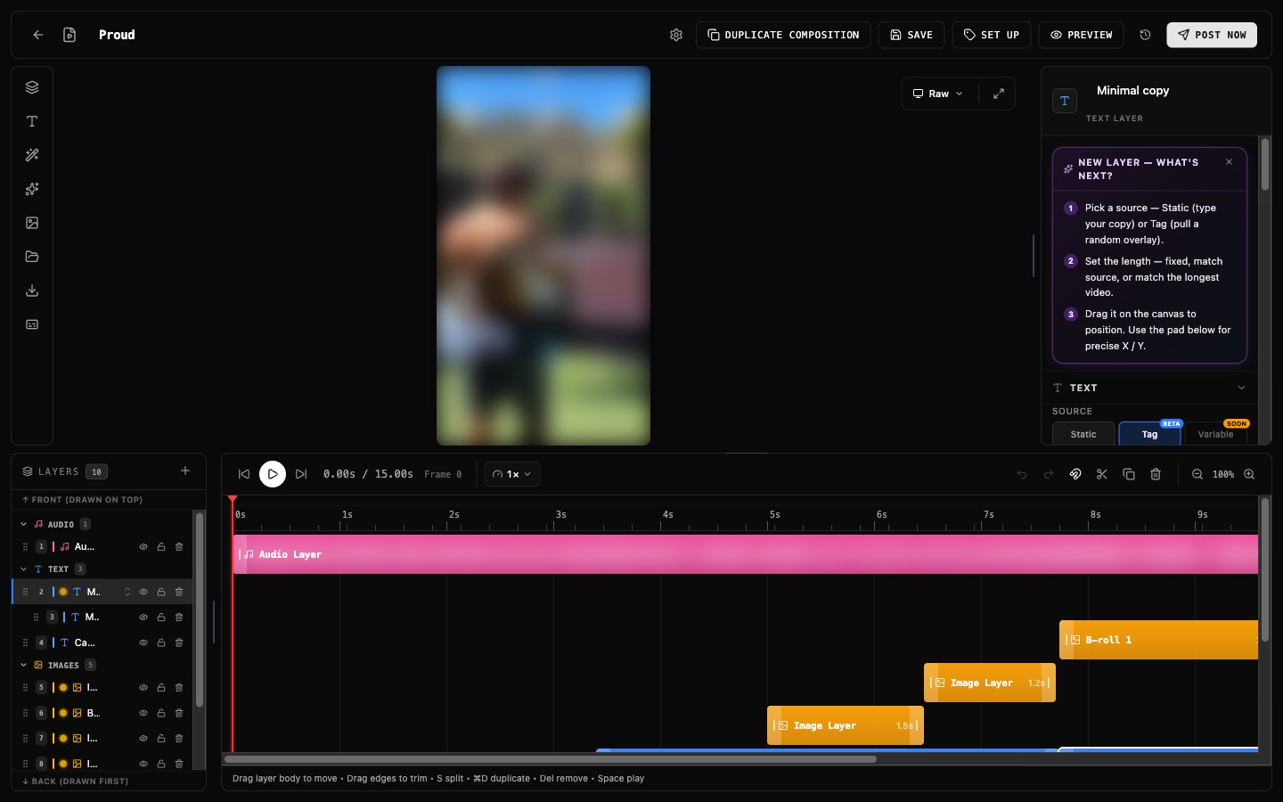 Smarter Tagging & Upload in Butter v2