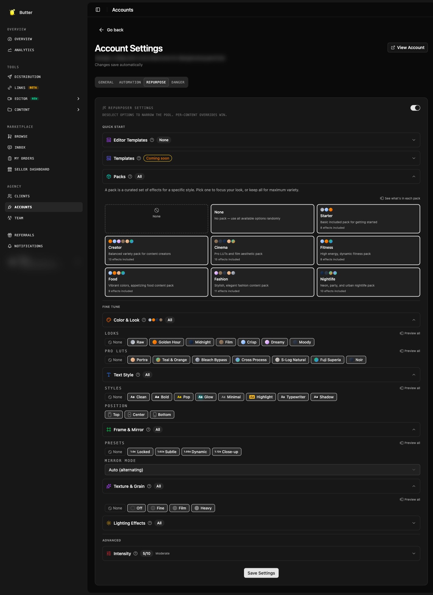 Smarter Repurposing Engine in Butter v2
